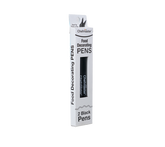 Black Food Decorating Pens (2/pack)